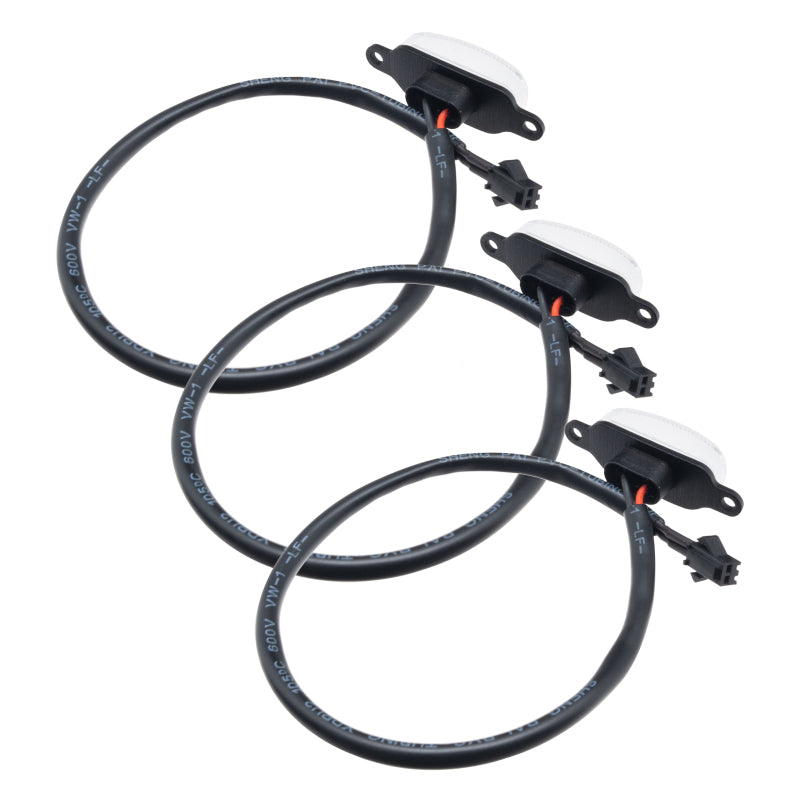 Oracle Universal Pre-Runner Style LED Grill Light Kit (New Style) - Amber w/Clear Lens - B2B Diesel & Gas Service