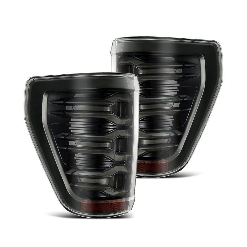 AlphaRex 21-22 Ford F150 LUXX LED Projector Tail Lights - Alpha-Black - B2B Diesel & Gas Service
