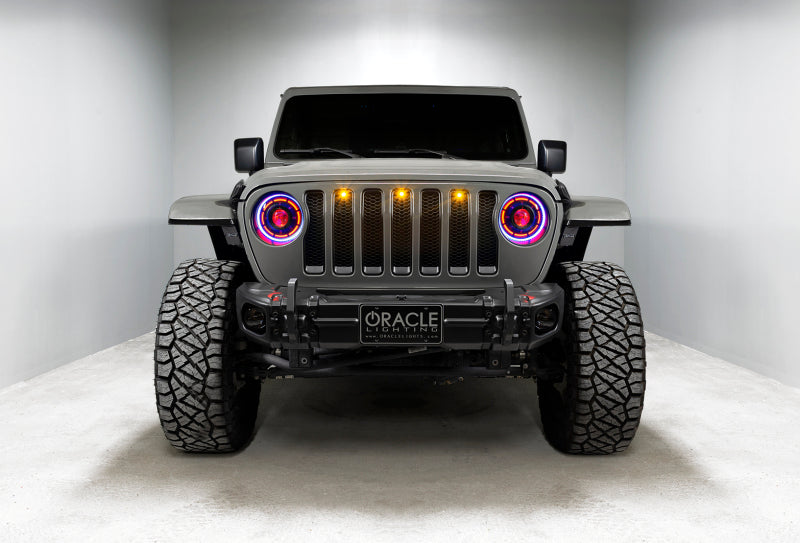 Oracle Oculus Bi-LED Projector Headlights for Jeep JL/Gladiator JT - w/ Simple Controller - B2B Diesel & Gas Service