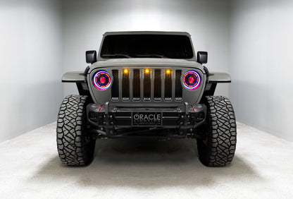 Oracle Oculus Bi-LED Projector Headlights for Jeep JL/Gladiator JT - w/ Simple Controller - B2B Diesel & Gas Service