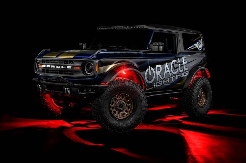 Oracle Underbody RGB+W Wheel Well Rock Light Kit - 4 PCS - ColorSHIFT - B2B Diesel & Gas Service