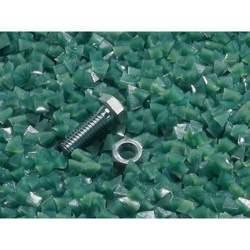 1/4 Inch Green Plastic Lite Cutting Tumbler Media 2 lbs 