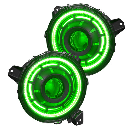 Oracle Oculus Bi-LED Projector Headlights for Jeep JL/Gladiator JT - w/ BC1 Controller - B2B Diesel & Gas Service