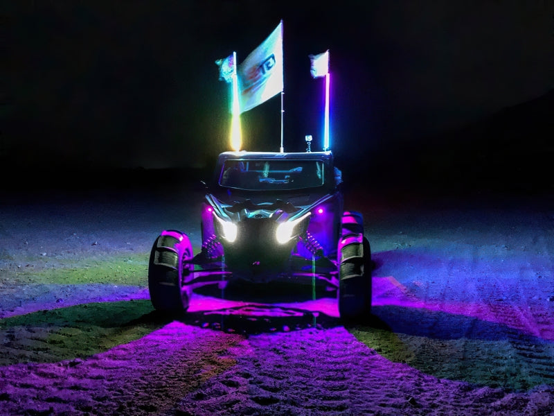Oracle Off-Road 4ft LED Whip - ColorSHIFT - B2B Diesel & Gas Service
