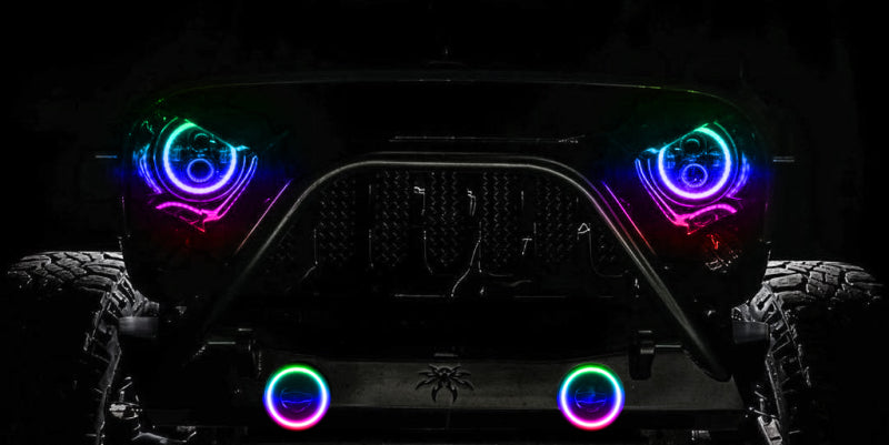 Oracle Jeep Wrangler JK/JL/JT High Performance W LED Fog Lights - w/o Controller - B2B Diesel & Gas Service