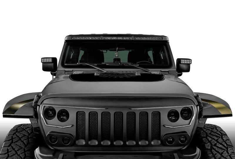 Oracle Jeep Wrangler JL/Gladiator JT Integrated Windshield LED Light Bar System - B2B Diesel & Gas Service