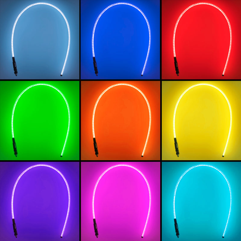 Oracle Off-Road 4ft LED Whip - ColorSHIFT - B2B Diesel & Gas Service