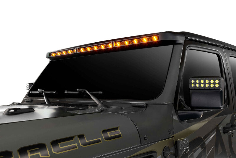 Oracle Jeep Wrangler JL/Gladiator JT Integrated Windshield LED Light Bar System - B2B Diesel & Gas Service