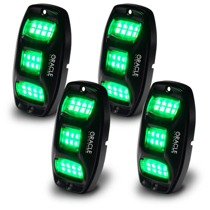 Oracle Underbody RGB+W Wheel Well Rock Light Kit - 4 PCS - ColorSHIFT - B2B Diesel & Gas Service