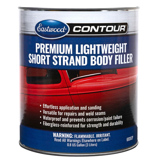 Eastwood Contour Premium Lightweight Short Strand Body Filler - 3L 