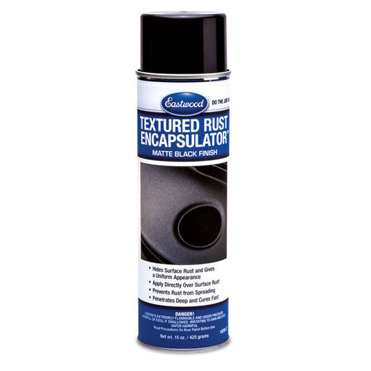 Eastwood Textured Rust Encapsulator Black Aerosol 15oz 