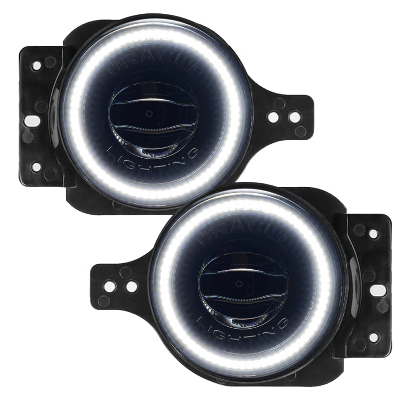 Oracle Jeep Wrangler JL/Gladiator JT Sport High Performance W LED Fog Lights - White - B2B Diesel & Gas Service