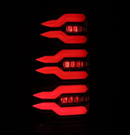 AlphaRex 99-06 Chevrolet Silverado/99-06 GMC Sierra LUXX-Series LED Tail Lights - Black - B2B Diesel & Gas Service