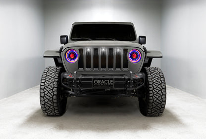 Oracle Pre-Runner Style LED Grille Kit for Jeep Gladiator JT - White - B2B Diesel & Gas Service