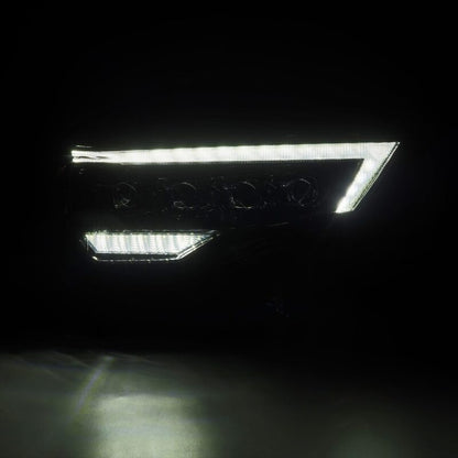 AlphaRex 14-22 Toyota 4Runner (2021 Req. Conv) NOVA LED Proj HL Alpha-Blk Actv Lgt Seq. Sig + SB DRL - B2B Diesel & Gas Service