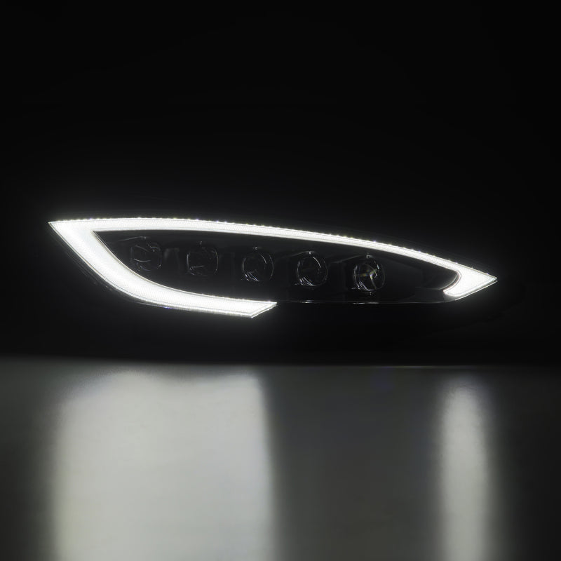 AlphaRex 12-21 Tesla Model S NOVA-Series LED Proj Headlights Blk w/Activtn Light & Seq.Sig / SB DRL - B2B Diesel & Gas Service