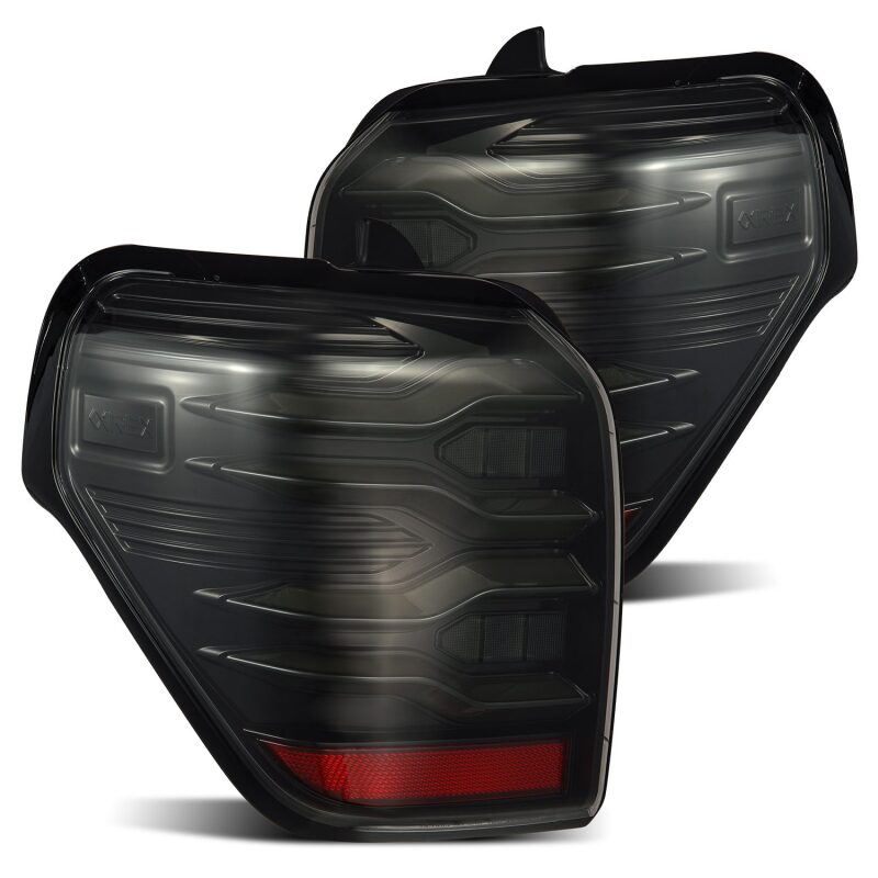 AlphaRex 10-21 Toyota 4Runner LUXX LED Taillights Alpha Blk w/Activ Light/Seq Signal - B2B Diesel & Gas Service