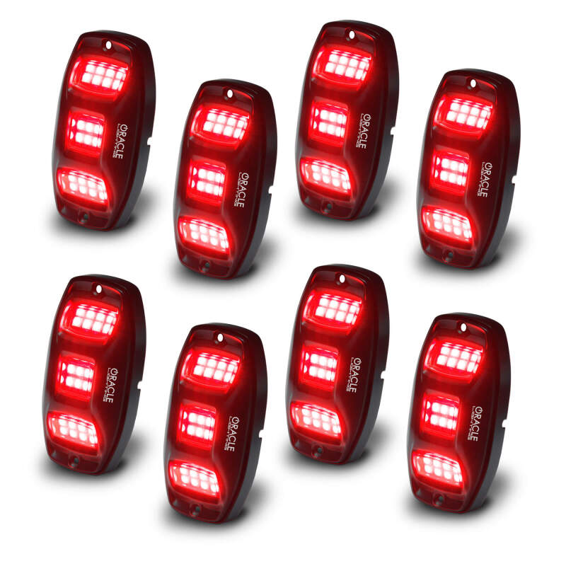 Oracle Underbody RGB+W Wheel Well Rock Light Kit - 8 PCS - ColorSHIFT - B2B Diesel & Gas Service
