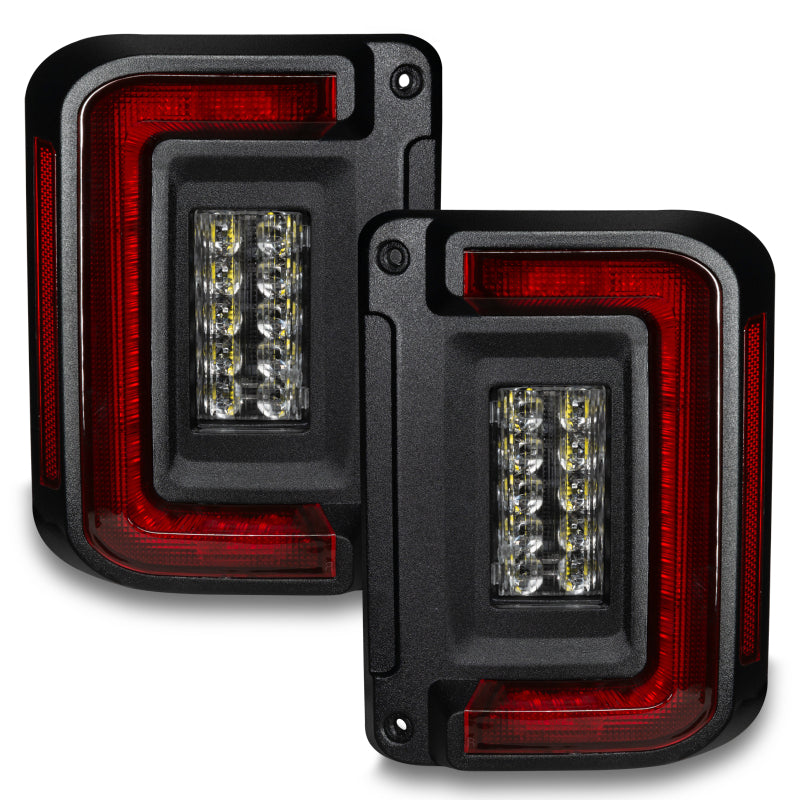 Oracle Lighting Jeep Wrangler JK Flush Mount LED Tail Lights - B2B Diesel & Gas Service