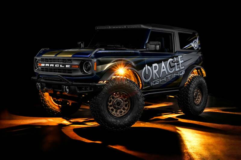 Oracle Underbody RGB+W Wheel Well Rock Light Kit - 4 PCS - ColorSHIFT - B2B Diesel & Gas Service