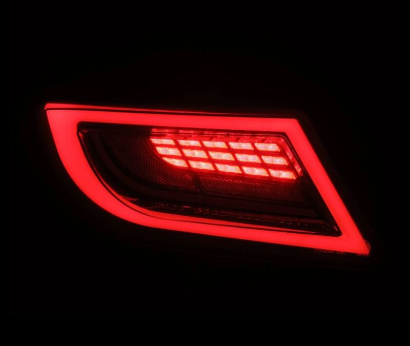 AlphaRex 22-24 Toyota GR86 LUXX LED Taillights Black Smoke - B2B Diesel & Gas Service
