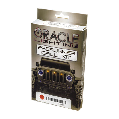 Oracle Universal Pre-Runner Style LED Grill Light Kit (New Style) - Amber w/Tinted Lens - B2B Diesel & Gas Service