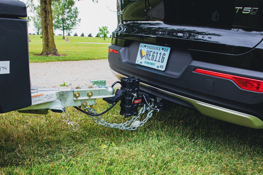 PHANTOM-X 2" Hollow Shank 4.5" Drop .7K TW 7K Hitch & Platinum Ball Mount GH-13053X - B2B Diesel and Gas Service