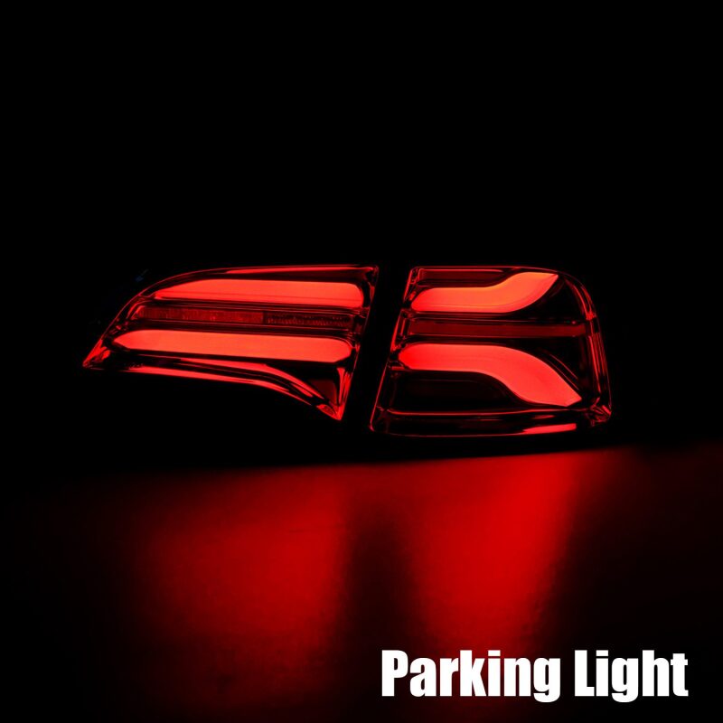 AlphaRex 20-22 Tesla Model Y PRO-Series LED Tail Lights Jet Black w/Seq Sig - B2B Diesel & Gas Service