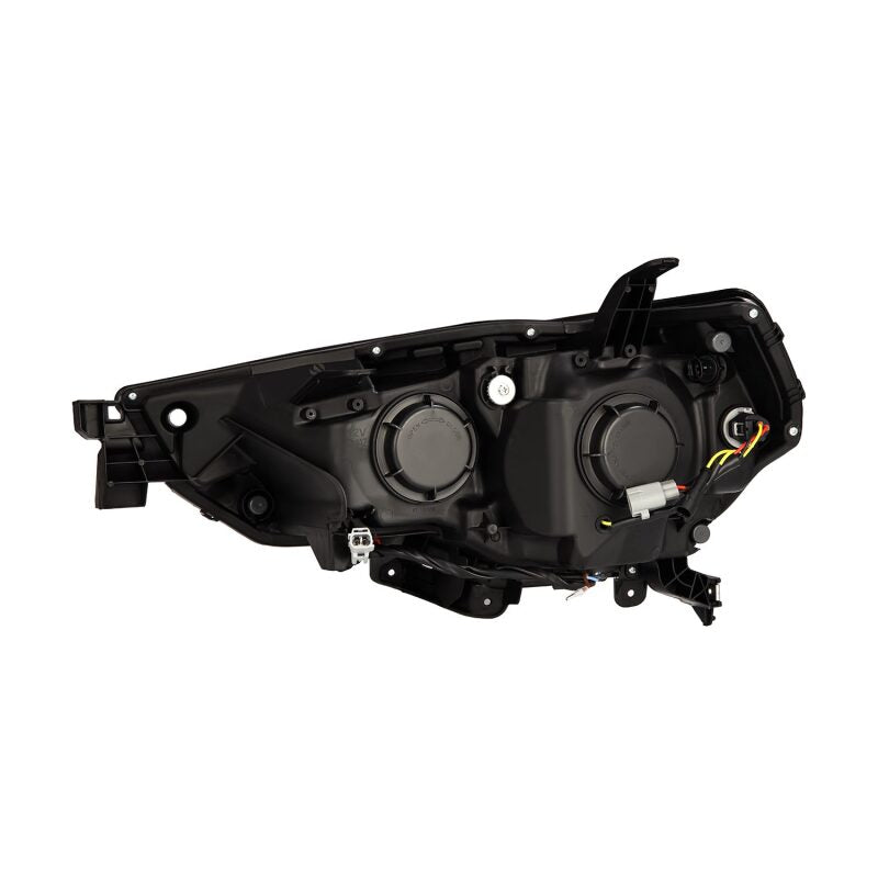 AlphaRex 14-20 Toyota 4Runner LUXX LED Proj Headlights Black w/Activ Light/Seq Signal/DRL - B2B Diesel & Gas Service