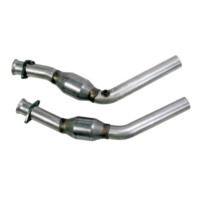 BBK 11-14 Mustang 3.7 V6 High Flow X Pipe With Catalytic Converters - 2-1/2 - B2B Diesel & Gas Service