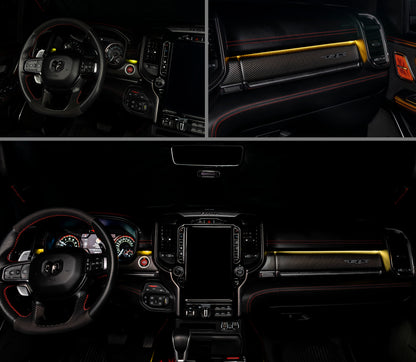 Oracle 19-22 RAM Complete Interior Ambient Lighting ColorSHIFT RGB Conversion Kit - B2B Diesel & Gas Service