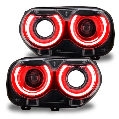 Oracle 15-21 Dodge Challenger RGB+W Headlight DRL Upgrade Kit - ColorSHIFT+W - B2B Diesel & Gas Service