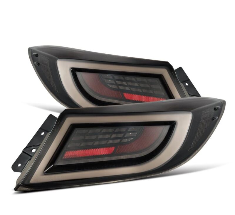 AlphaRex 22-24 Toyota GR86 LUXX LED Taillights Black Smoke - B2B Diesel & Gas Service