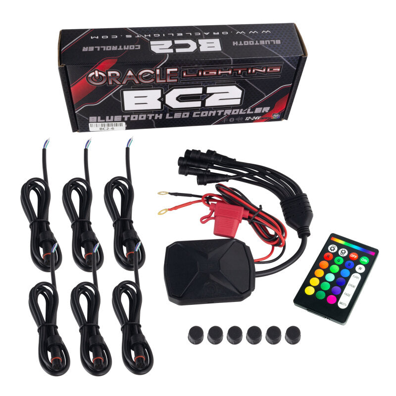 ORACLE Lighting BC2 Bluetooth ColorShift RGB LED Controller - 6 Output - B2B Diesel & Gas Service