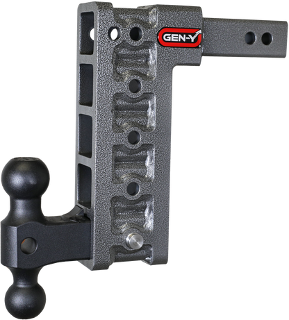 MEGA-DUTY 2" Shank 10" Drop 2K TW 16K Hitch & GH-051 Dual-Ball GH-515 - B2B Diesel and Gas Service