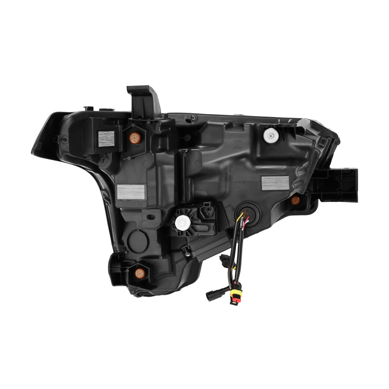 AlphaRex 22-23 Toyota Tundra LUXX-Series Headlights Alpha-Black w/Amber DRL - Req 810029 OR 810030 - B2B Diesel & Gas Service