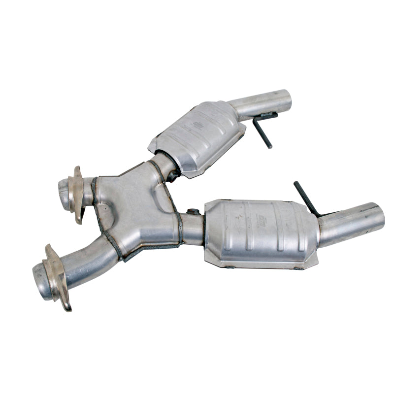 BBK 96-98 Mustang 4.6 GT High Flow X Pipe With Catalytic Converters - 2-1/2 - B2B Diesel & Gas Service