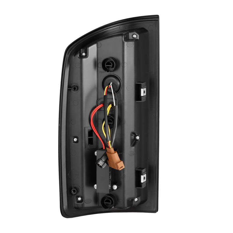 AlphaRex 07-08 Dodge Ram1500/07-09 Dodge Ram 2500+3500 Luxx-Series LED Tail Lights(Pair) Alpha Black - B2B Diesel & Gas Service
