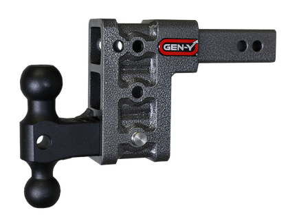 MEGA-DUTY 2" Shank 5" Drop 2K TW 16K Hitch & GH-051 Dual-Ball GH-513 - B2B Diesel and Gas Service