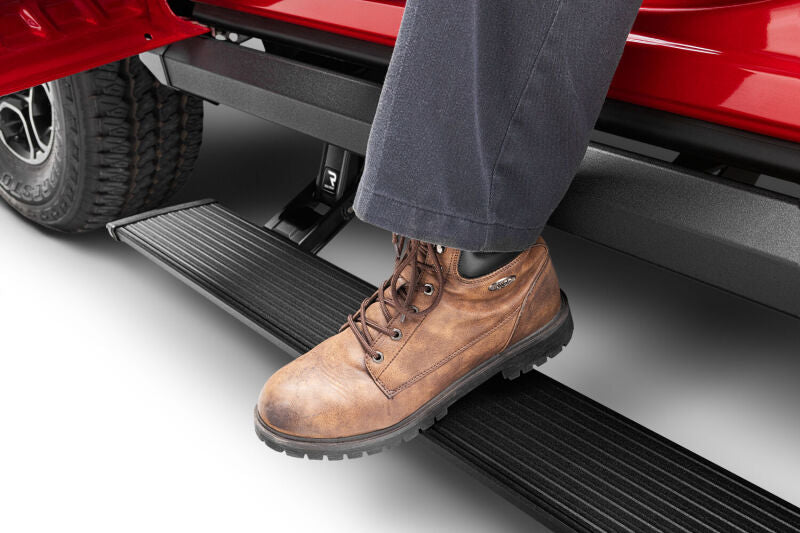 AMP Research 2021 Ford F-150 SuperCrew & 22-23 F-150 Lightning CC PowerStep XL - Black - B2B Diesel & Gas Service
