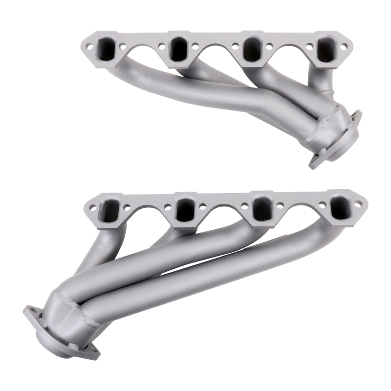 BBK 79-93 Mustang 351 Swap Shorty Unequal Length Exhaust Headers - 1-5/8 Titanium Ceramic - B2B Diesel & Gas Service