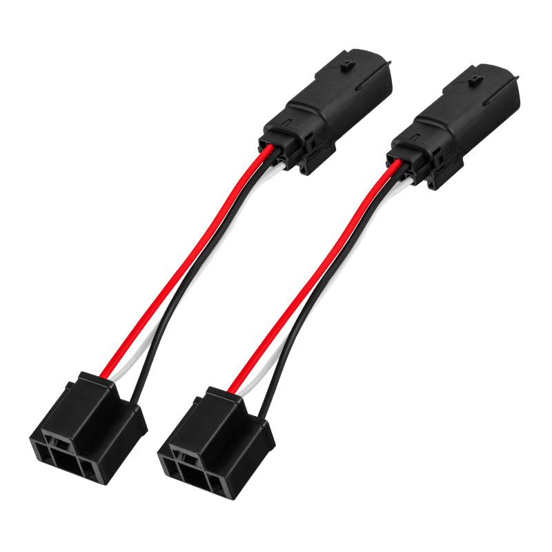 Oracle Jeep Wrangler JL Plug & Play H4 Headlight Wiring Adapter (Pair) - B2B Diesel & Gas Service