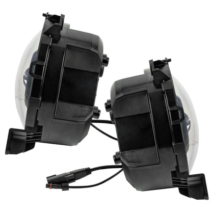 Oracle Jeep Wrangler JL Oculus Bi-LED Projector Headlights- Graphite Metallic - 5500K - B2B Diesel & Gas Service