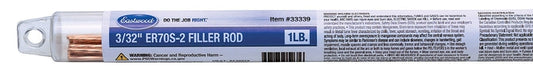 Eastwood 3/32 Inch ER70S-2 Filler Rod 1 LB - ER70S2-094-01T 