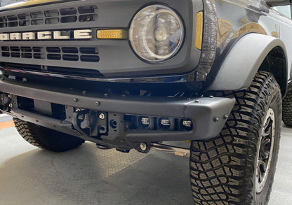 ORACLE Lighting 21-22 Ford Bronco Triple LED Fog Light Kit for Steel Bumper - White - B2B Diesel & Gas Service