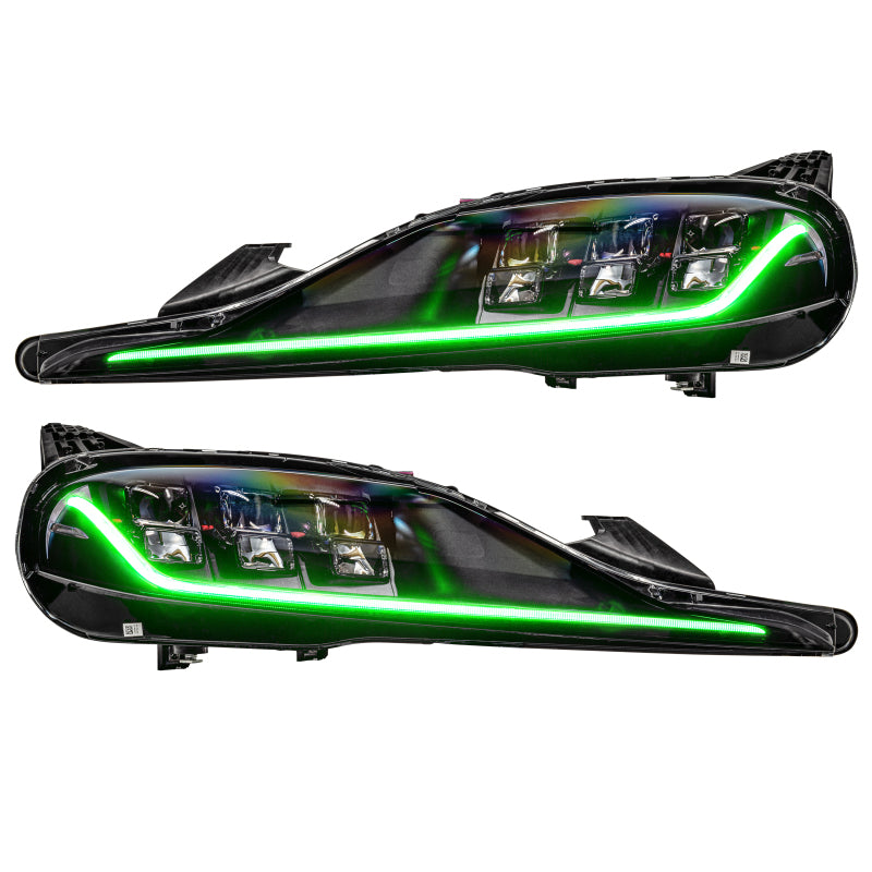 Oracle 20-21 Toyota Supra GR RGB+A Headlight DRL Kit - ColorSHIFT w/ Simple Controller - B2B Diesel & Gas Service