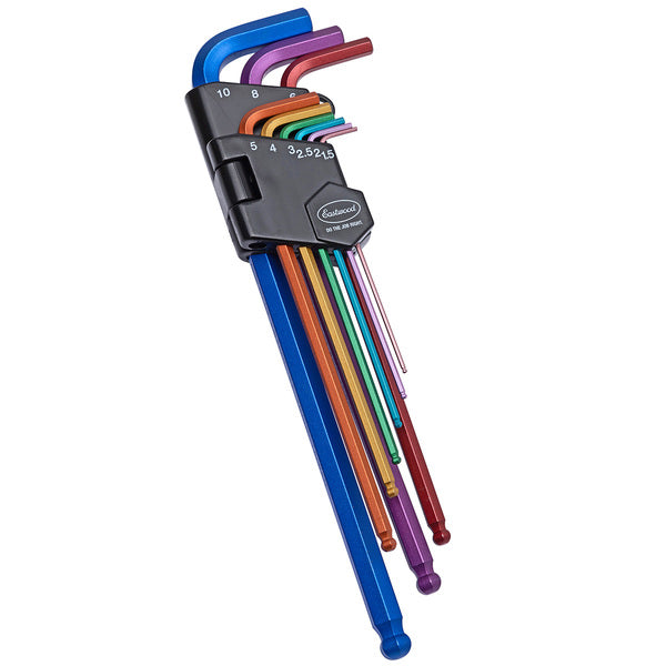 Eastwood 9pc Metric Extra Long Ball End Hex Key Set 