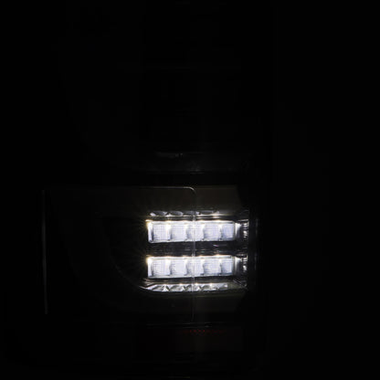 AlphaRex 15-20 Ford F150 Luxx-Series LED Tail Lights Alpha-Black - B2B Diesel & Gas Service