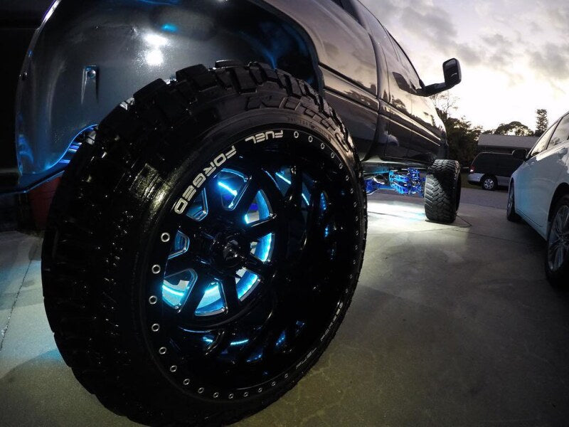 Oracle LED Illuminated Wheel Rings - ColorSHIFT - 15in. - ColorSHIFT No Remote - B2B Diesel & Gas Service