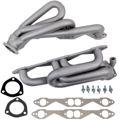 BBK 96-98 GM Truck SUV 5.0 5.7 Shorty Tuned Length Exhaust Headers - 1-5/8 Titanium Ceramic - B2B Diesel & Gas Service
